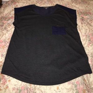 New w/our tags 🛍 Navy & denim colored shirt